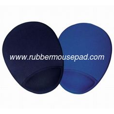 China Silicon Gel Wrist Rest Mouse Pad With Hard Pu Bottom For Promotion supplier