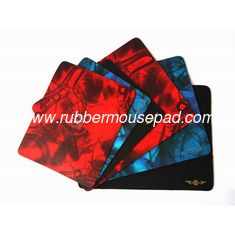 China Custom Printed Smooth Fabric Rubber Mouse Pad For Promotion supplier