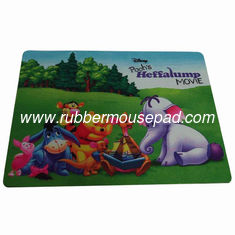China Customized Cute Catoon Rubber Mouse Pad With Full Color Printing supplier