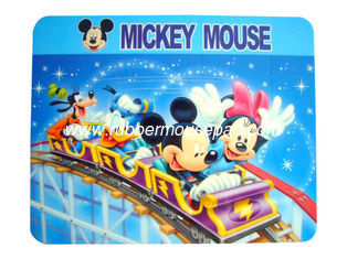 China Mickey Mouse Computer Mouse Pad, Promotional Eva Mouse Mats Anti Slip supplier