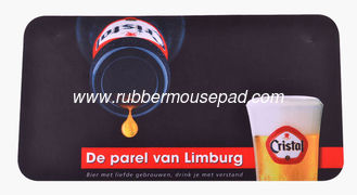 China Sublimation Rubber Bar Mat / Runner With Customized Logo, Non Skid supplier