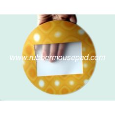 China Advertising Photo Insert Mouse Pad / Mat With Non Skid Eva Base supplier