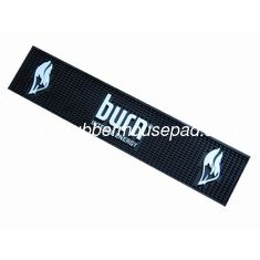 China Washable Printed Eco-Friendly Pvc Bar Runner Mat With Debossed Logo supplier