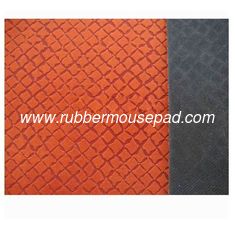 China Promotional Home Rubber Floor Carpet, Printed Fabric Rubber Doormat supplier