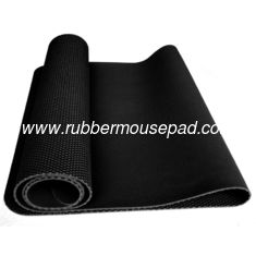 China Eco-Friendly Fabric Natural Rubber Yoga Mat For Promotional Gift supplier