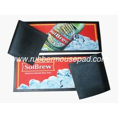 China Customized Fabric Surface Rubber Bar Runner For Drink Promotion supplier