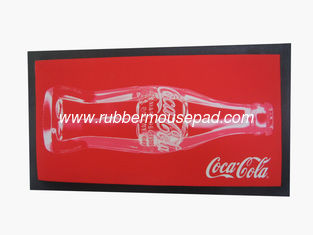China 100% Nitrile Rubber Bar Mat With Custom Printed Logo For Advertising supplier