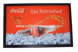 China Brand New Promotional rubber bar mat with logos, ROHS Bar Drink Mats supplier