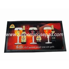 China Nitrile Rubber Bar Mat , Sublimation Printing Bar Mat For Bar supplier