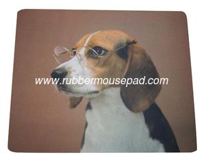 China Non Skid Natural Rubber Mouse Pad, Customized Cloth Mouse Mats supplier