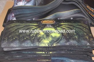 China Custom Design Rubber Play Mat Skidproof Shockproof For Game Playing supplier