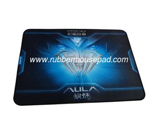 China Eco-Friendly Natural Rubber Mouse Pad , OEM Computer Gaming Mouse Mats supplier