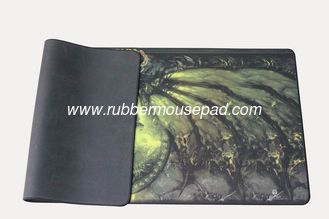China Soft Non-Toxic Rubber Play Mat With Customized Sizes / Shapes For Card Games supplier