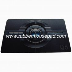 China Skidproof Shockproof Rubber Play Mat For Card Game With Customized Shape / Logo supplier