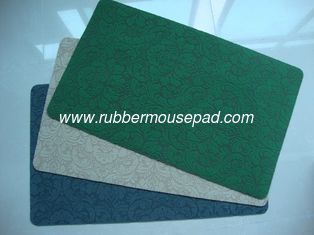 China Soft Shockproof Rubber Floor Carpet , Anti-Slip Home Floor Rubber Matting supplier