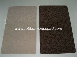 China Rectangular Washable Rubber Floor Carpet , Rubber Kitchen Rug Floor Carpet supplier