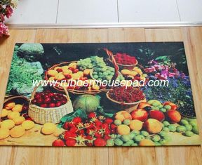 China Recycled Washable Rubber Floor Carpet With No Fade &amp; Shrink For Outdoor supplier