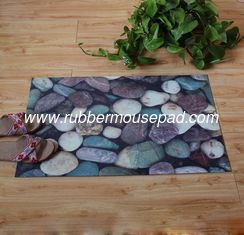 China Soft Washable Rubber Floor Carpet , Durable Industrial Rubber Floor Mat supplier