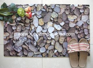 China Microfibre Recycled Rubber Floor Carpet Washable For Outdoor Flooring supplier