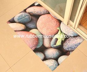 China Eco-Friendly Washable Rubber Floor Carpet , Waterproof Rubber Foam Bathroom Floor Mat supplier