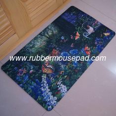 China Eco-Friendly Washable Rubber Floor Carpet , Durable Workshop Rubber Floor Mats supplier