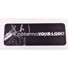 China Custom Skidproof Rubber Bar Runner Rectangular With Promotion Logo supplier