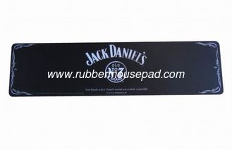 China Anti-Slip Backing Rubber Bar Mat , Waterproof Rubber Backed Bar Runner supplier