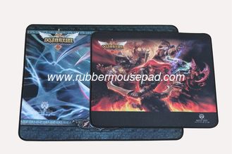 China Anti-Slip Rectangular Rubber Play Mat Sublimation Printing For Card Games supplier