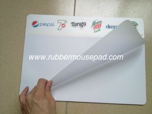 China Heavy Duty Rubber Backing Desk Window Counter Mat Interchangeable Custom supplier
