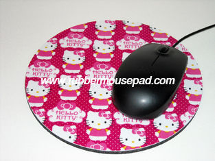 China Custom Soft Rubber Mouse Pad Non-Toxic With Natural Rubber And PP Material supplier