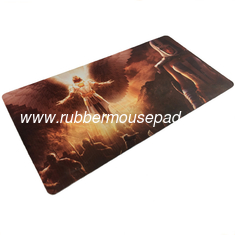 China Eco-Friendly Natural Rubber Play Mat , Game Pad With Customized Logo supplier