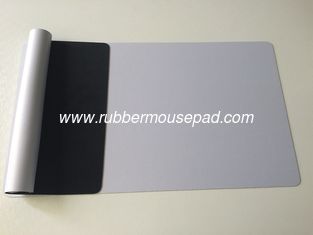 China Card Game Accessories Blank Playmat﻿ With Rubber Base For Trading Card supplier