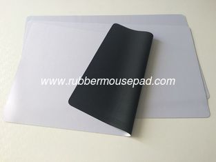 China Blank White Rubber Play Mat  For Card Games Like Magic The Gathering supplier