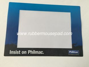 China Photo Insert Hard Rubber Pads Pvc , Desk Window Counter Mat supplier