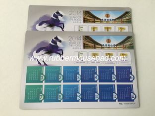 China Calendar Printed Rubber Desk Pad , Desk Top Mat for Advertising supplier