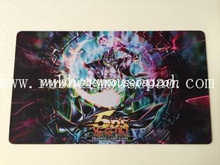 China Custom Print Large Mouse Mat Natural Rubber Foam For Yu-Gi-Oh supplier