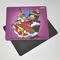 Square Cartoon Promotional Mouse Pad, Non Toxic Rubber Mouse Mat supplier