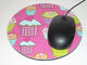 Computer Logo Customized Round Rubber Mouse Pad For Home, Office supplier